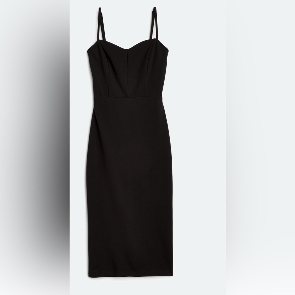 Nine Britton Black Strapless Dress